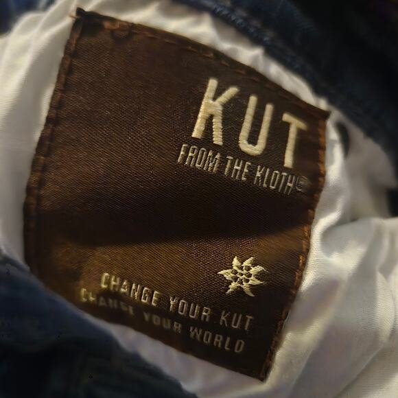 Kut From The Kloth Toothpick Skinny Jeans Size 8 Blue Wash - Picture 4 of 8